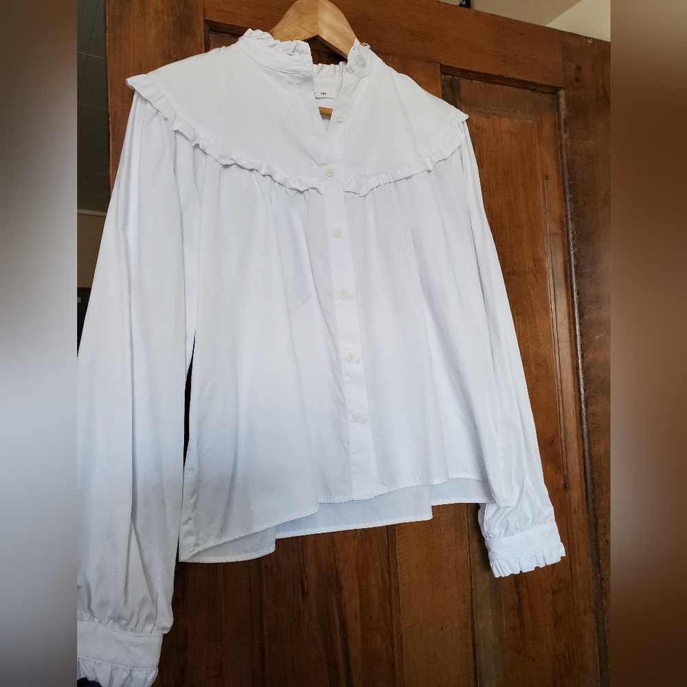 Emerson Fry white shirt